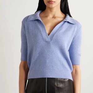 Marled Polo Sweater SZ L